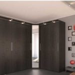Façade en bois foncé MDF
