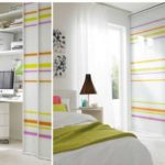 Il n'est pas si difficile de concevoir une armoire coulissante dans une chambre avec un lieu de travail.