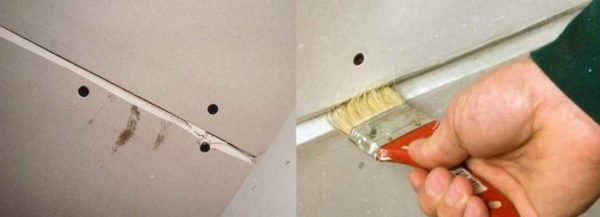 Préparation des joints pour le mastic