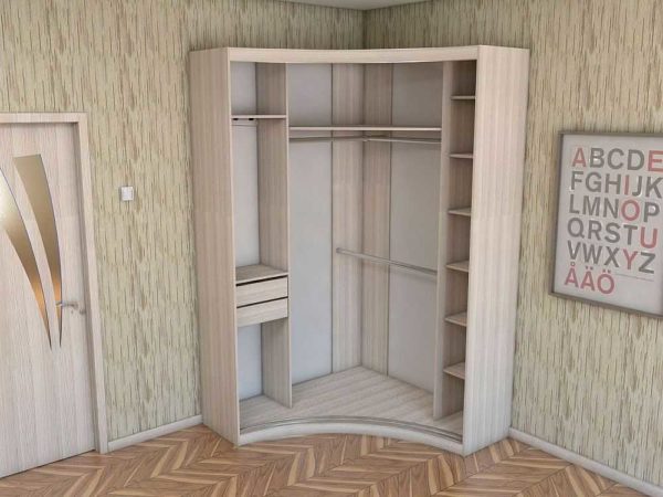 Une autre option pour remplir une armoire à cinq parois