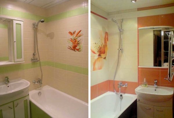 Ajoutez des couleurs pour que la salle de bain ne ressemble pas à une salle d'opération