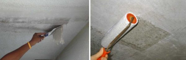 Avant de coller le plafond avec des carreaux, il faut le préparer