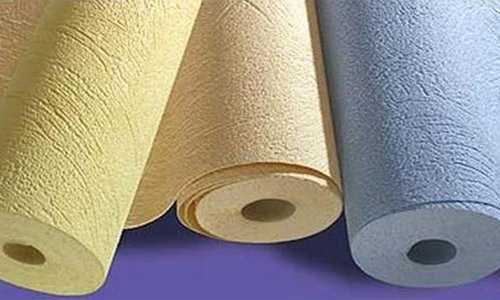 Le papier peint acrylique est une base de papier (généralement colorée) sur laquelle de l'acrylique est parsemé