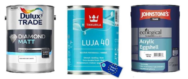 Peinture lavable pour les murs de la cuisine