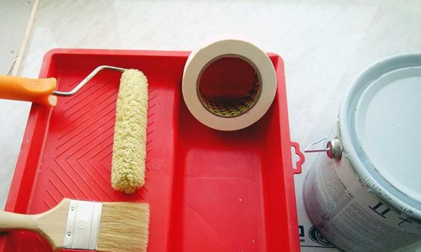 Outils de peinture murale de cuisine