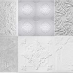 Plusieurs types de dalles de plafond
