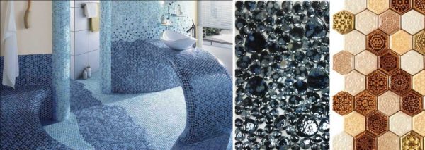 La mosaïque est un matériau de finition très distinctif