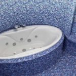 Baignoire ovale pour intérieurs personnalisés