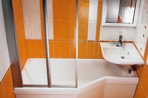 La conception de la salle de bain à Khrouchtchev est une affaire compliquée