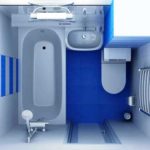 Pour que la rénovation de la salle de bain à Khrouchtchev n'apporte pas de surprises et de surprises, créez un plan indiquant les lieux d'installation de la plomberie
