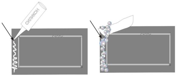 Comment appliquer des perles sur un miroir