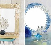 Le décor de miroir de bricolage peut être fait pour n'importe quel style