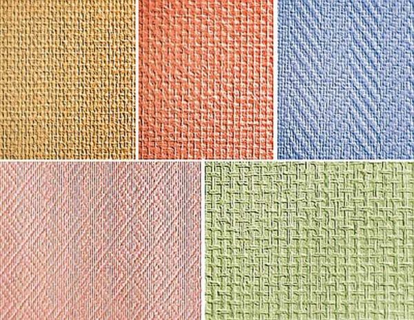 Certains types de papier peint en fibre de verre