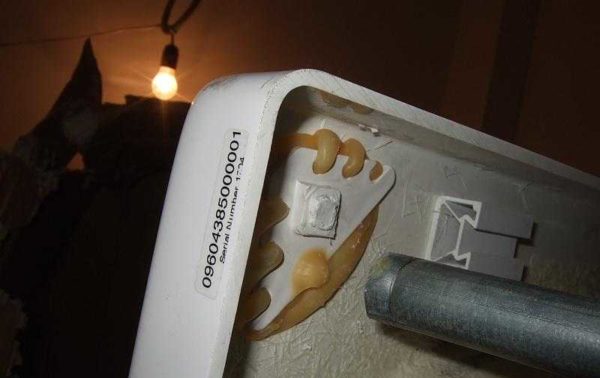 Il n'y a pas de couches sur la coupe du bain de coulée