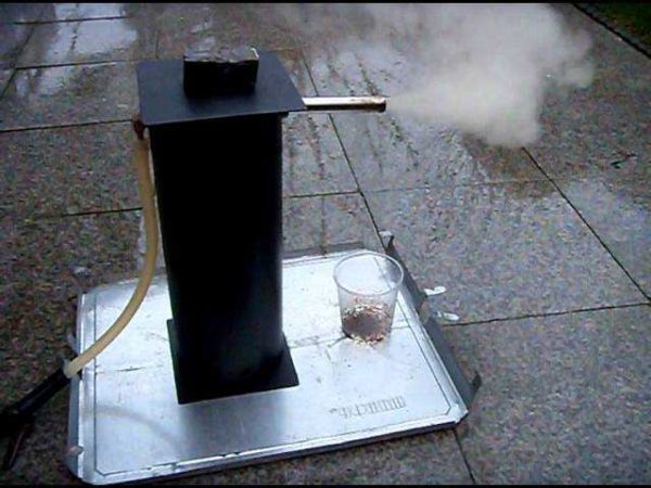 Générateur de fumée fumée à froid - une des options
