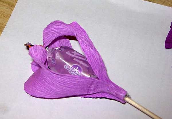 Vous pouvez utiliser des bonbons comme noyau