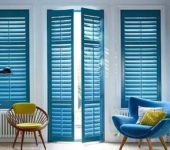 Les portes à persiennes ne créent pratiquement aucune barrière au mouvement de l'air