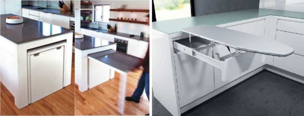 Augmenter la surface de table utilisable dans la cuisine