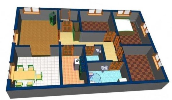 Lors de la planification d'une maison, vous devez respecter certaines règles.
