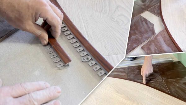 Comment faire la transition du carrelage au stratifié