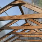 Renforcement des chevrons de toit de serre