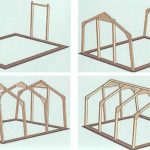 La procédure d'assemblage d'un cadre en bois de vos propres mains pour une serre en polycarbonate