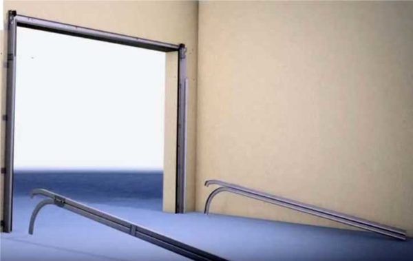 Rails de plafond prêts à installer