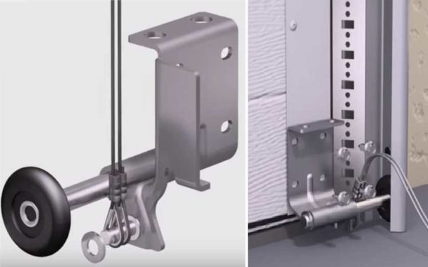 Rouleaux inférieurs: préparation et installation