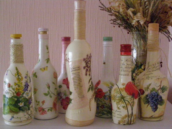 Les bouteilles de découpage sont un bon début pour les débutants