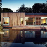 Une maison avec des fenêtres panoramiques n'a pas besoin d'avoir une grande superficie