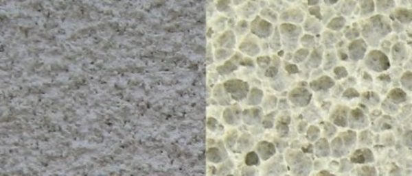 Le béton cellulaire a une structure plus homogène