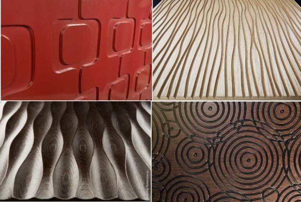 Voici quelques autres types de panneaux MDF muraux 3D