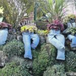 Vous ne savez pas où mettre votre ancien pantalon? Dans leur jardin!