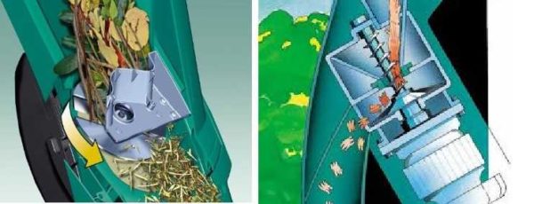 Peut broyer des branches plus épaisses