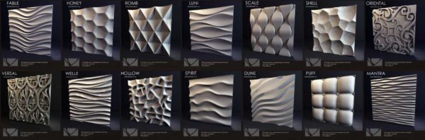 C'est ainsi qu'ils vendent des panneaux muraux en plâtre 3D pour la décoration intérieure