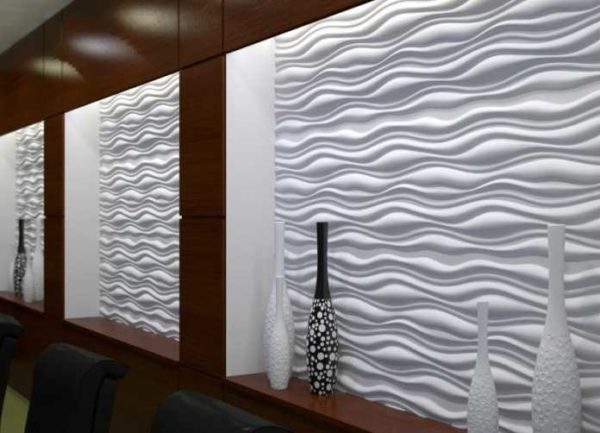 C'est l'un des types de panneaux de décoration murale en plâtre