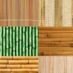 Plusieurs types de panneaux muraux en bambou en osier