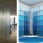 Peu d'intérieurs utilisent des panneaux muraux en verre pour une utilisation en intérieur