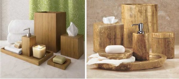 Les collections de bois semblent inhabituelles