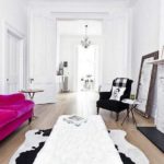 Gris et blanc - comme principal, fuchsia, noir et brun supplémentaire et accent