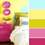 Dans cette combinaison, le fuchsia n'est que des accents