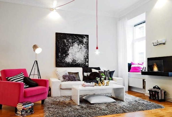 Dans l'art déco, les points lumineux sont un tintement de signes de style