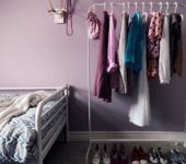 Les cintres sont parfaits dans les chambres et les vestiaires ou dans les pièces qui les remplacent.