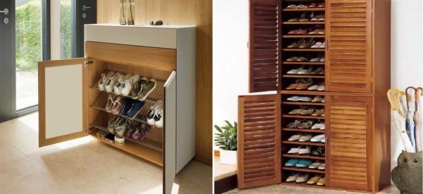 Les portes battantes sont courantes, mais pas très confortables