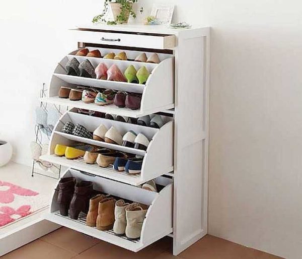 S'il y a beaucoup de chaussures ...