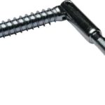 Voici à quoi ressemble un zipbolt pour assembler des pièces sous un angle