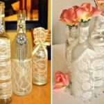 Les bouteilles ordinaires font de merveilleux vases