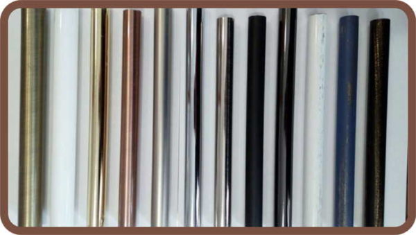 Vous pouvez choisir un tuyau de n'importe quelle couleur et diamètre, puis ramasser les pointes