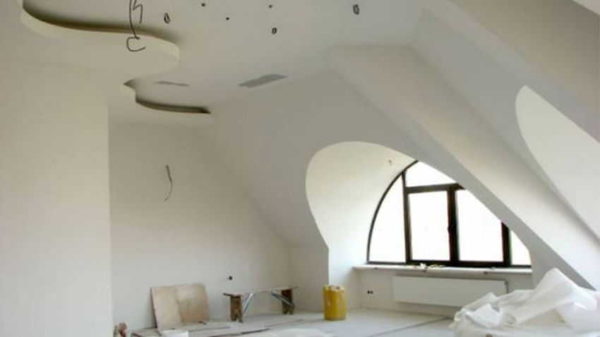 Préparation du plafond tendu