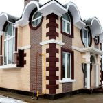 Cette photo d'une maison en brique Art Nouveau peut être considérée comme un guide de style ...